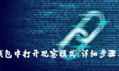 如何在TP钱包中打开观察模